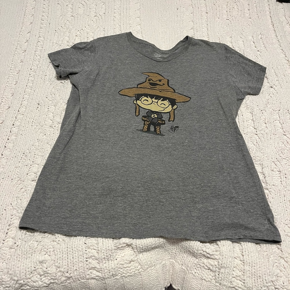 POP tees large grey Harry Potter t-shirt
